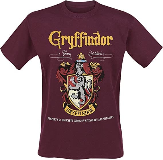 Golden Discs T-Shirts Harry Potter: Gryffindor - Red - Small [T-Shirts]