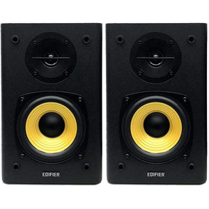 Golden Discs Tech & Turntables Edifier R1000T4 Active 2.0 bookshelf speaker system ideal TV, PC, Laptop, Computer, Hi-Fi (Black)Tech & Turntables]