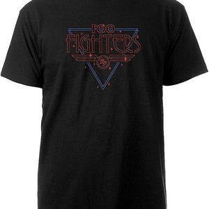 Golden Discs T-Shirts Foo Fighters Disco Outline - Black - Large [T-Shirts]