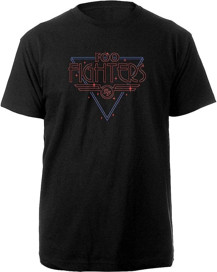 Golden Discs T-Shirts Foo Fighters Disco Outline - Black - 2XL [T-Shirts]