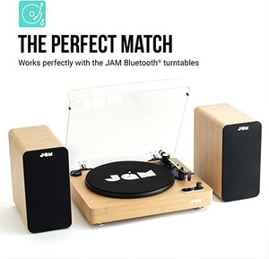 Golden Discs Tech & Turntables JAM Bluetooth Bookshelf Speakers [Tech & Turntables]