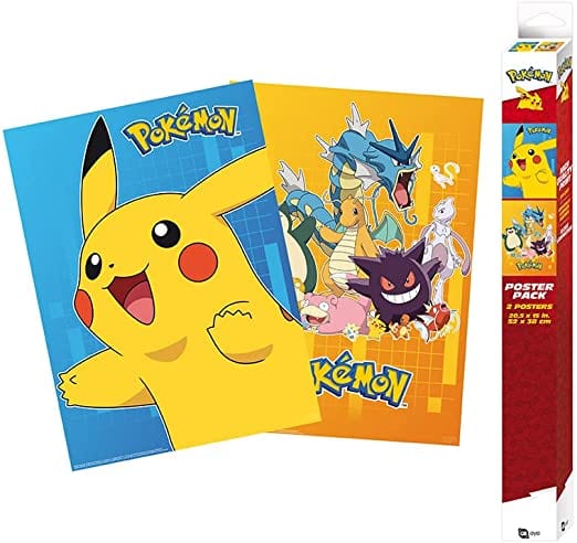 Golden Discs Posters & Merchandise Pokémon Colour Characters [Posters & Merchandise]