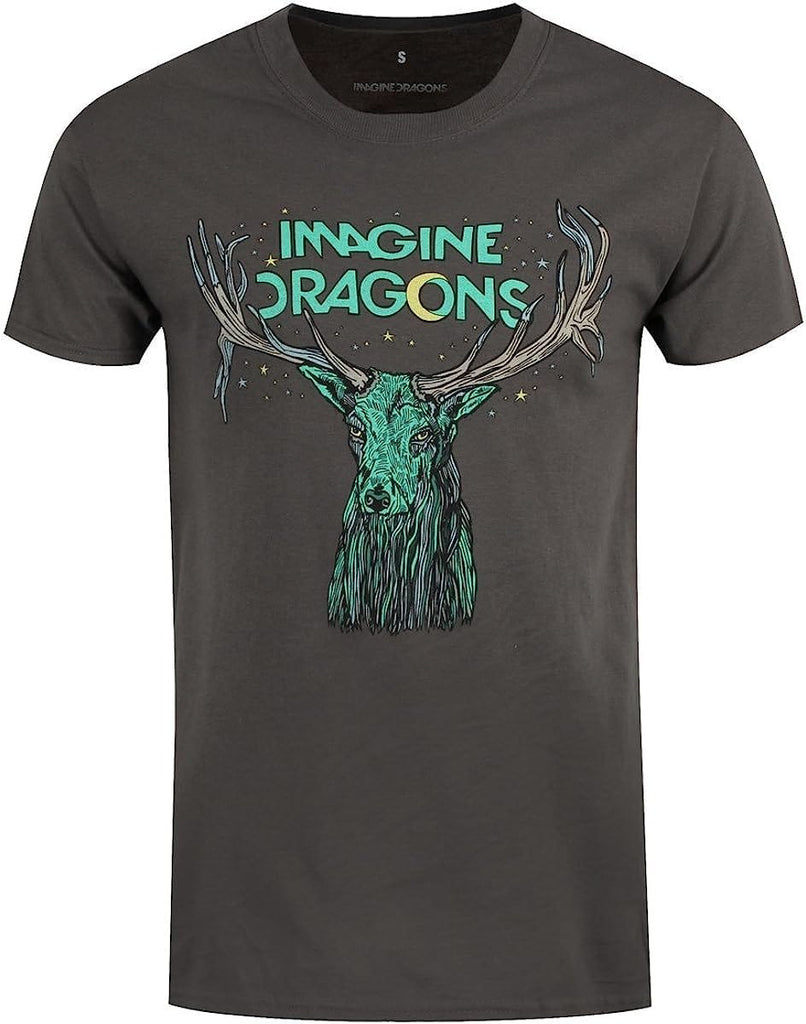 Golden Discs T-Shirts Imagine Dragons "ELK In Stars" - Large [T-Shirts]