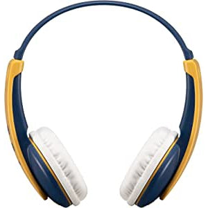 Golden Discs Accessories JVC HA-KD10W Wireless Tinyphones for Kids - Yellow/Blue [Accessories]