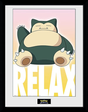 Golden Discs Poster Pokemon Framed Print Ronflex [Posters]
