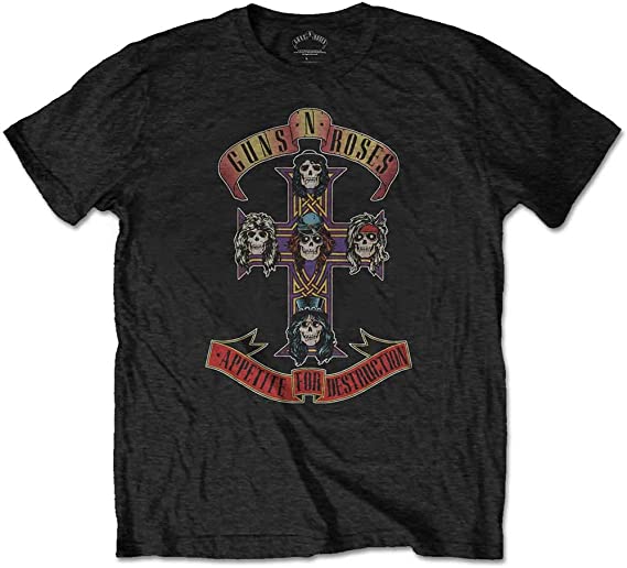 Golden Discs T-Shirts Guns'N'Roses Appetite For Destruction - XL [T-Shirts]