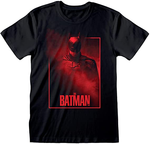 Golden Discs T-Shirts The Batman Red Smoke  - Medium [T-Shirts]