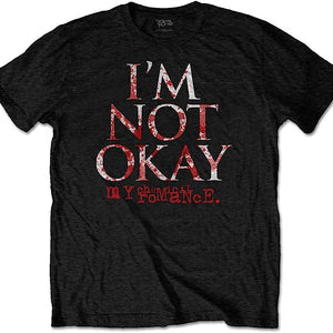 Golden Discs T-Shirts My Chemical Romance: I'm Not Okay - Black - Large [T-Shirts]