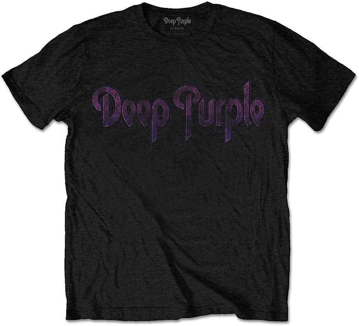 Golden Discs T-Shirts Deep Purple Vintage Logo - 2XL [T-Shirts]