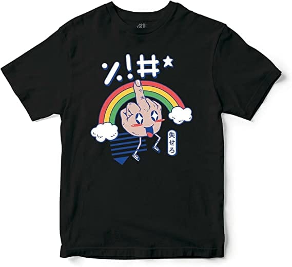 Golden Discs T-Shirts Vincent Trinidad: Kawaii As F*Ck! Black - XL [T-Shirts]