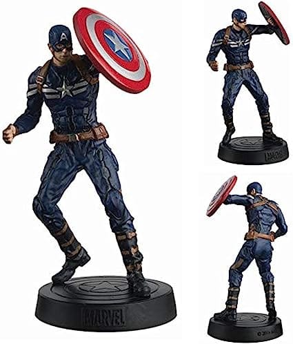 Golden Discs Statue Marvel Captain America Figurine 14cm [Statue]