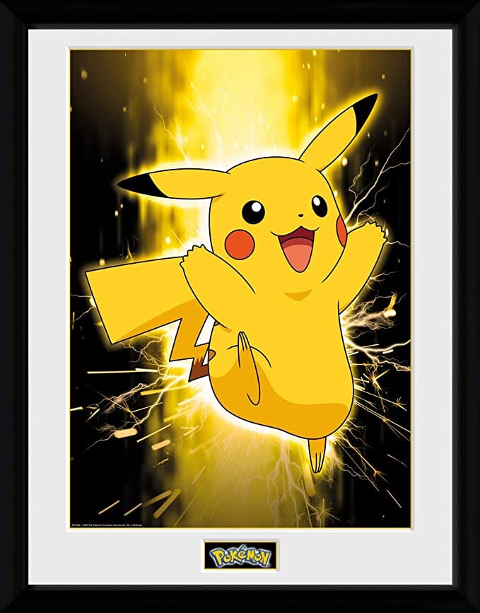 Golden Discs Poster Pokemon Framed Print Pikachu [Posters]