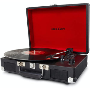 Golden Discs Tech & Turntables Crosley Cruiser Plus - Bluetooth Turntable (Black) [Tech & Turntables]