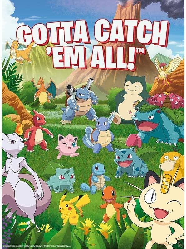 Golden Discs Posters & Merchandise Pokemon: Set of 2 Posters [Posters & Merchandise]