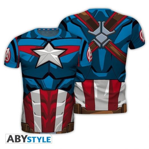 Golden Discs Posters & Merchandise Captain America - Medium [T-Shirt]