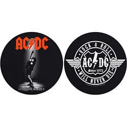 Golden Discs Accessories AC/DC - Let There Be Rock / Rock and Roll (2 Slipmats) [Accessories]