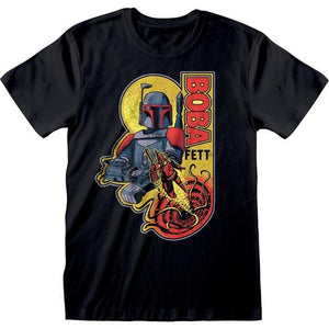 Golden Discs T-Shirts Star Wars: Boba Multi Colour - Small [T-Shirts]