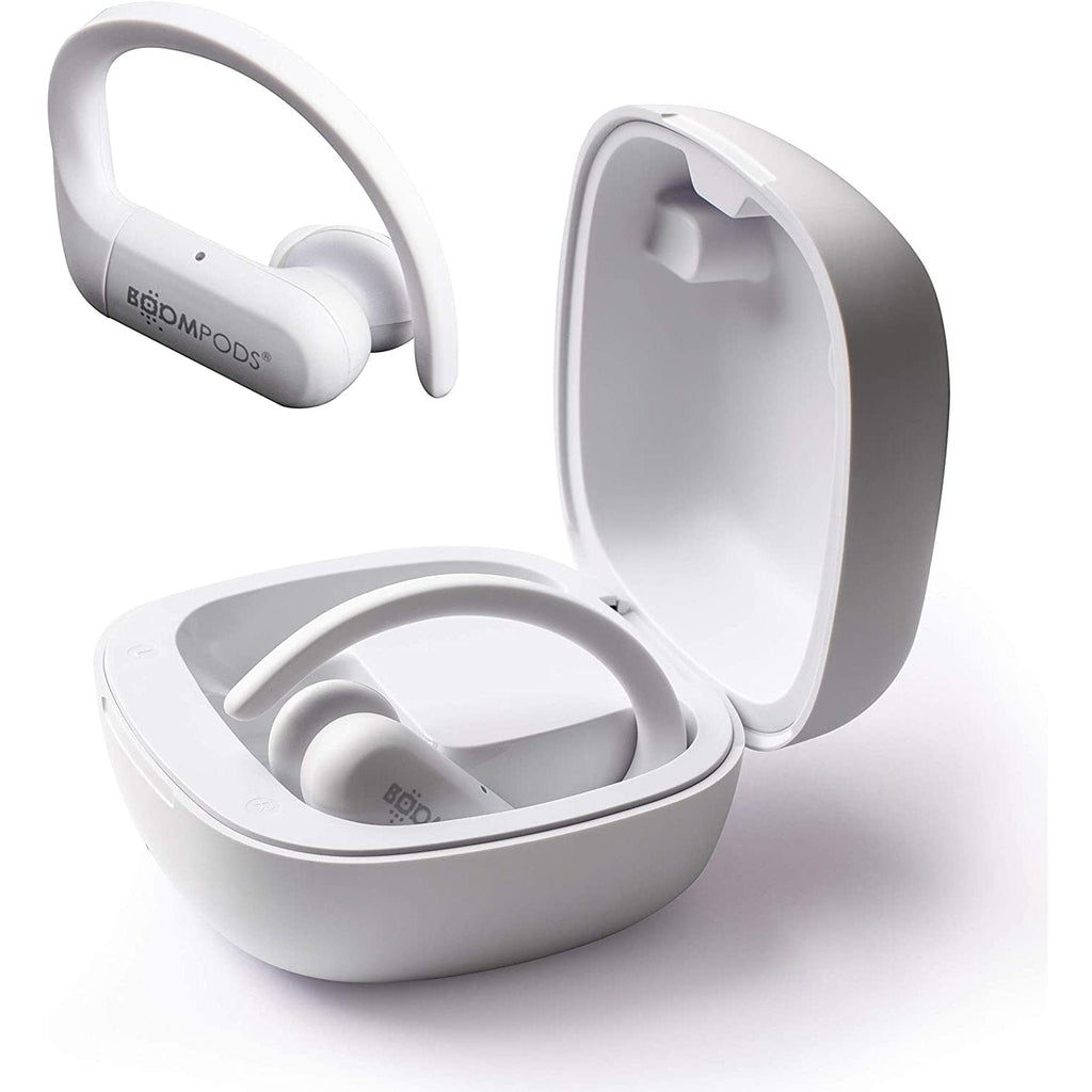 Golden Discs Accessories Boompods Sportpods  White TWS in-Ear Bluetooth Sport Earphones [Accessories]