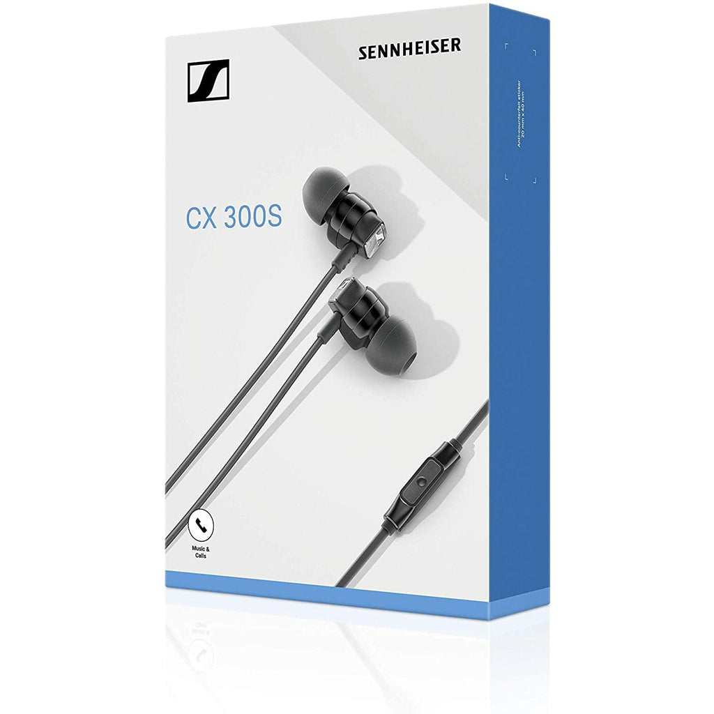 Golden Discs Accessories SENNHEISER CX 300S Wired In-Ear Earphones - Black [Accessories]