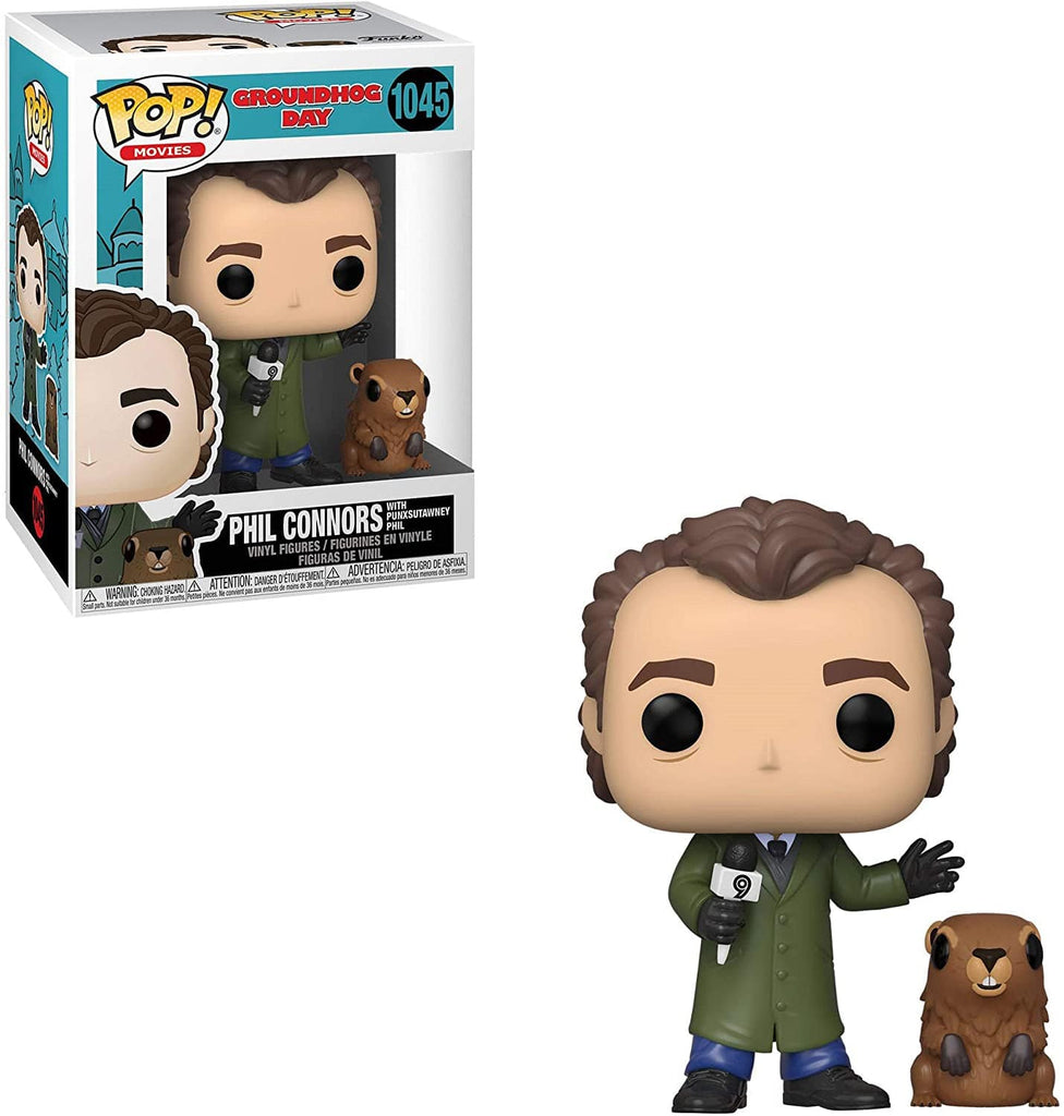 Golden Discs Toys Funk: Groundhog Day - Phil Connors With Punxsutawney Phil [Toys]