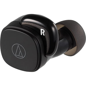 Golden Discs Accessories Audio-Technica ATH-SQ1TW Truly Wireless Earbuds, Black [Accessories]