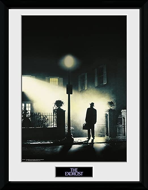 Golden Discs Posters & Merchandise The Exorcist, Key Art, Framed Print [Posters & Merchandise]