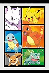 Golden Discs Poster Pokemon Framed Print Comic Panel [Posters]