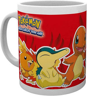 Golden Discs Mugs POKEMON 320 ML FIRE STARTERS [Mug]
