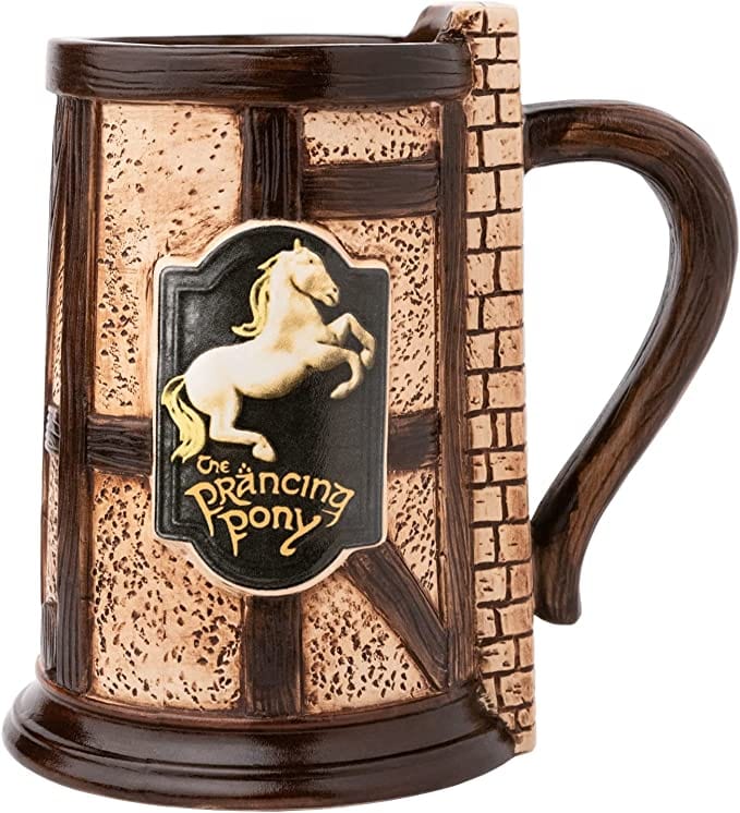 Golden Discs Posters & Merchandise The Lord of The Rings: Prancing Pony - 900ml [Tankard]