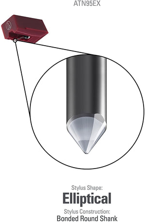 Audio Technica ATN95EX Diamond Elliptical Stylus [Accessories]