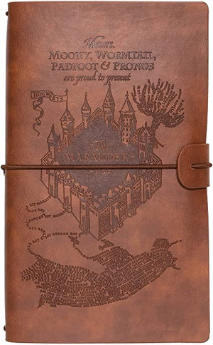 Golden Discs Posters & Merchandise Harry Potter Travel Journal [Notebook]