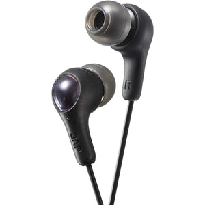 Golden Discs Accessories JVC Gummy Plus In Ear Earphones - Black [Accessories]