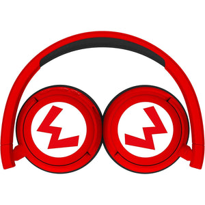 Golden Discs Accessories Super Mario Wireless Kids Headphones - Red [Accessories]