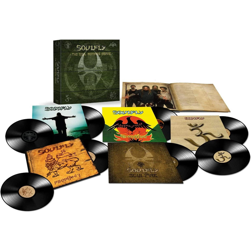 Golden Discs VINYL The Soul Remains Insane - The Studio Albums 1998 to 2004: - Soulfly [Vinyl Boxset]