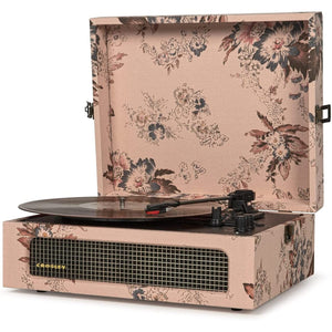 Golden Discs Tech & Turntables Crosley Voyager - Bluetooth Turntable (Floral) [Tech & Turntables]