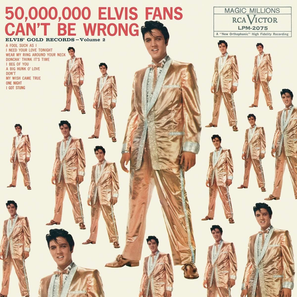 Golden Discs VINYL 50,000,000 Elvis Fans Can't Be Wrong: Elvis' Gold Records Volume 2 [VINYL]