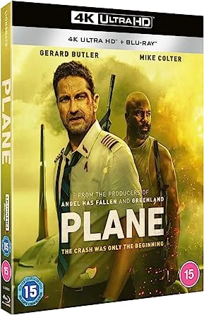 Golden Discs 4K Blu-Ray Plane - Jean-François Richet [4K UHD]