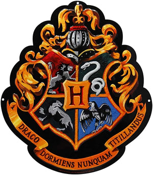 Golden Discs Poster Harry Potter - Metal Plaque Hogwarts [Posters]