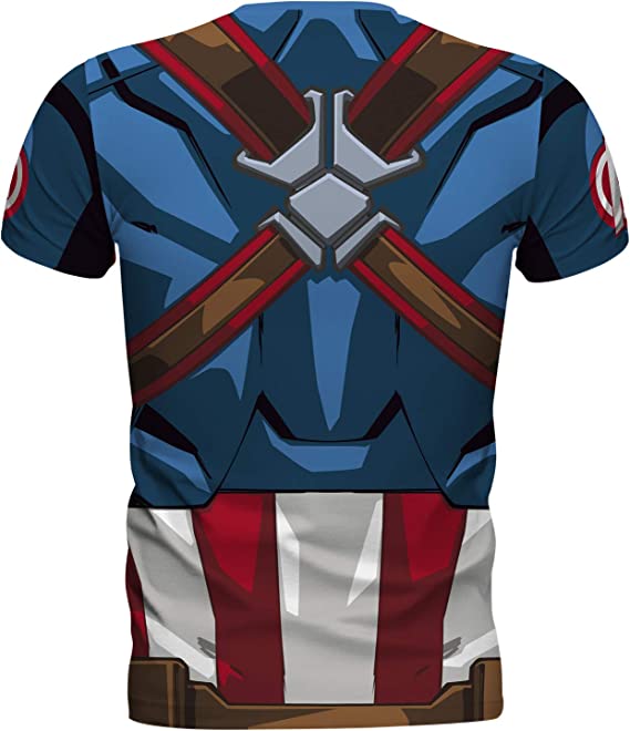 Golden Discs Posters & Merchandise Captain America - Large [T-Shirt]