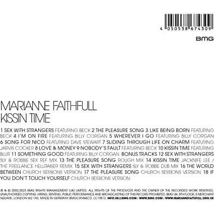 Golden Discs CD Kissin' Time:   - Marianne Faithfull [CD]