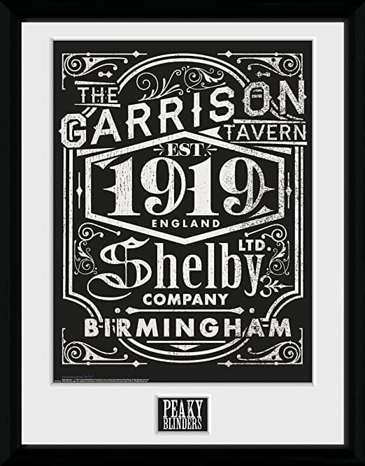 Golden Discs Posters & Merchandise Peaky Blinders Shelby Company Framed Collector Print [Posters & Merchandise]