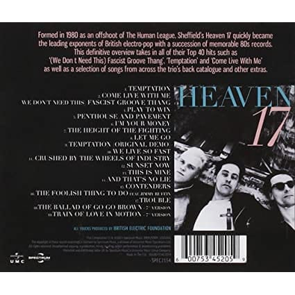 Golden Discs CD Temptation: The Very Best of Heaven 17 - Heaven 17 [CD]