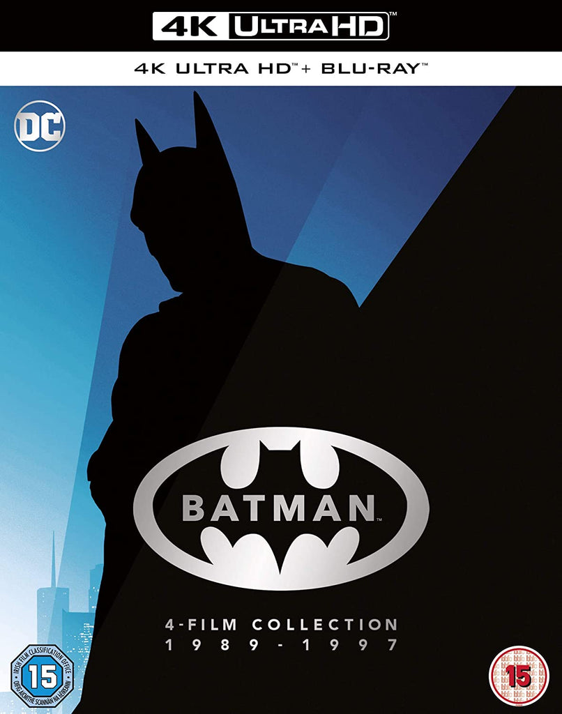 Golden Discs 4K Blu-Ray Batman 4-Film Collection 1989 - 1997 [4K UHD]