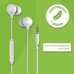 Golden Discs Accessories Juice®Pods Wired Earphones - White [Accessories]