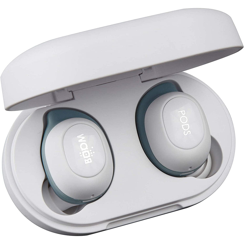 Golden Discs Accessories BOOMPODS Boombuds GS True Wireless - Bluetooth Earbuds (White) [Accessories]