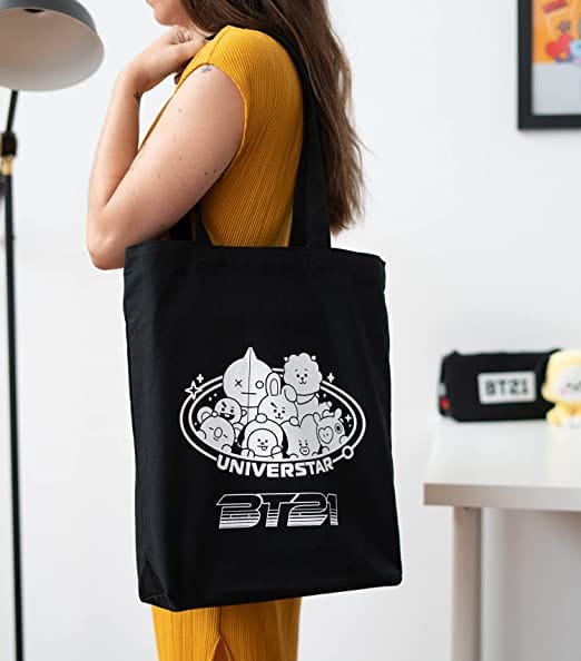 Golden Discs Posters & Merchandise BT21 Official Merchandise Cotton Tote [Bag]