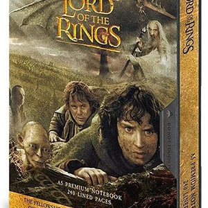 Golden Discs Posters & Merchandise Lord Of The Rings (VHS) A5 Premium Notebook [Notebook]