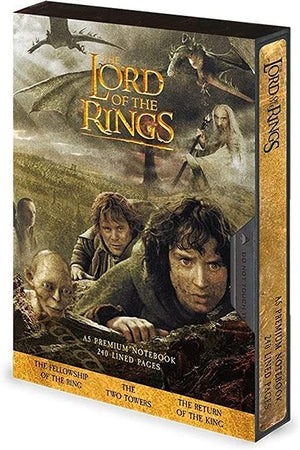 Golden Discs Posters & Merchandise Lord Of The Rings (VHS) A5 Premium Notebook [Notebook]