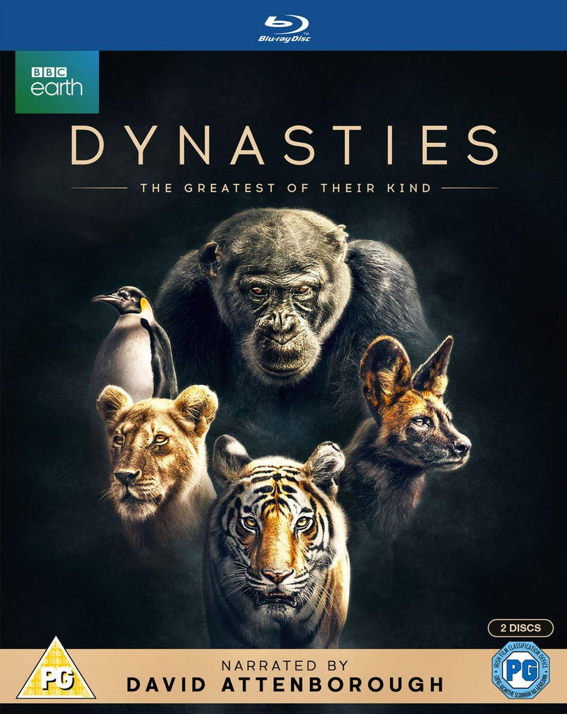 Golden Discs BLU-RAY Dynasties - David Attenborough [Blu-ray] PR-ORDER NOW