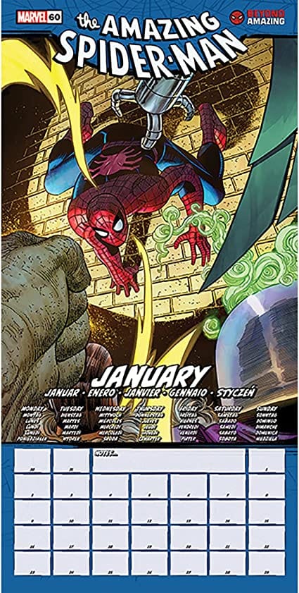 Golden Discs Posters & Merchandise The Amazing Spider-Man 2023 [Calendar]